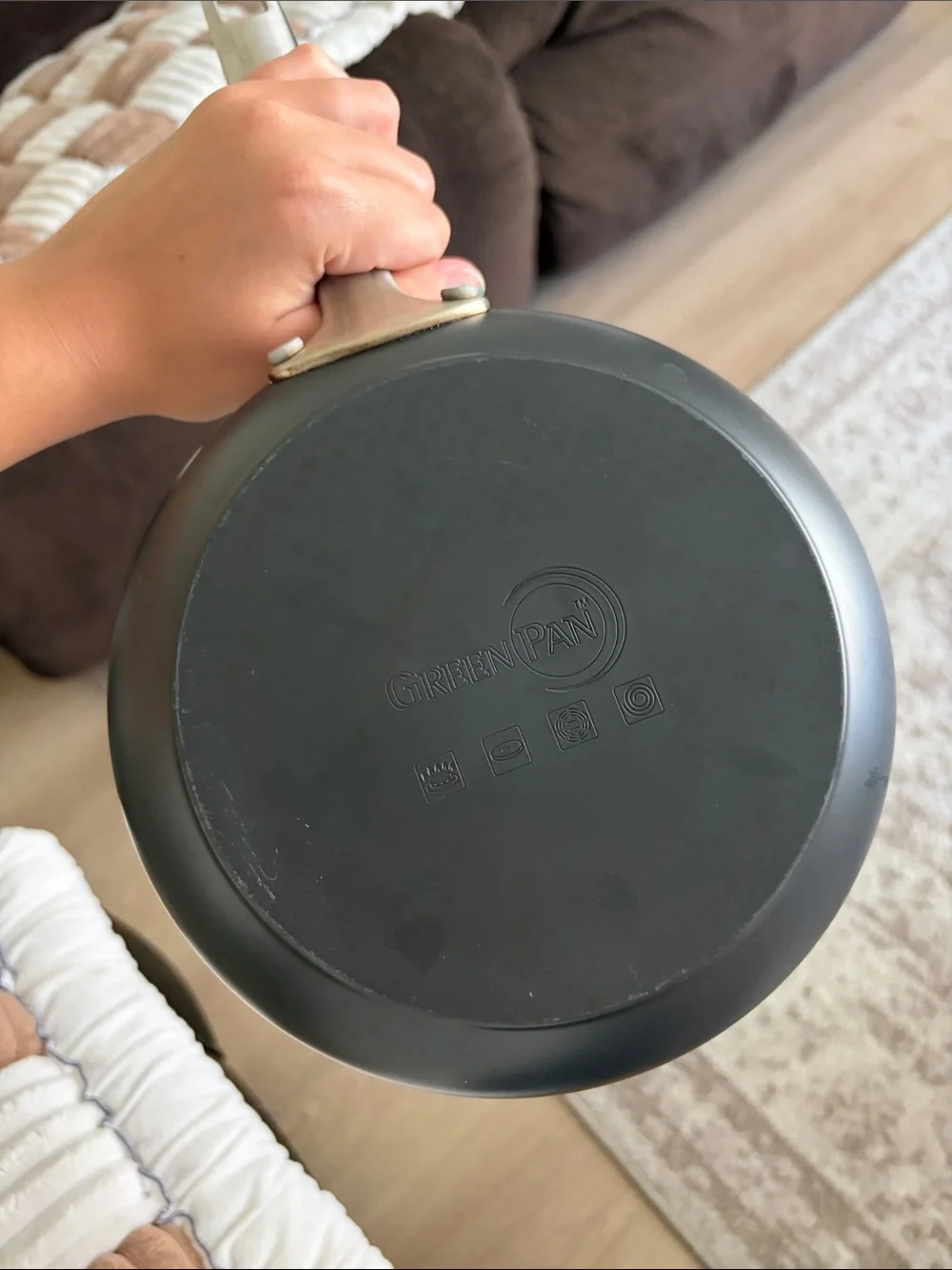 GreenPan Ceramic Nonstick Frying Pan with Stainless Handle